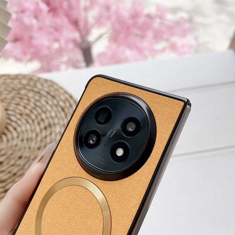 Coque Oppo Find N5 5G Compatible MagSafe Tissu