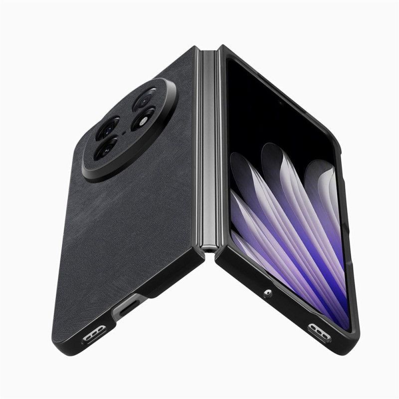 Coque Oppo Find N5 Cuir Rétro