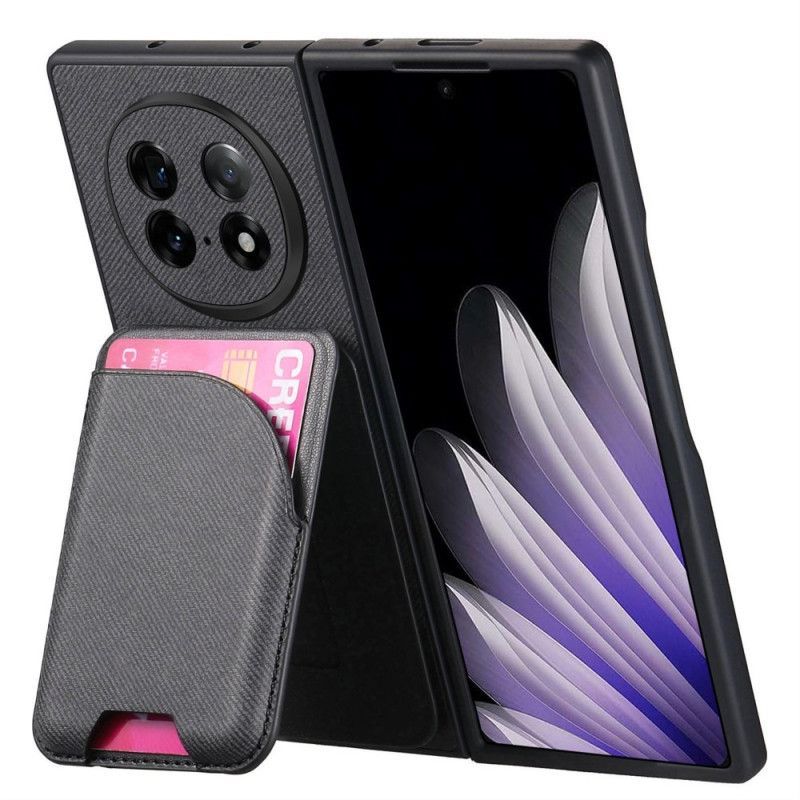 Coque Oppo Find N5 Magnétique avec Support et Pochette Détachable