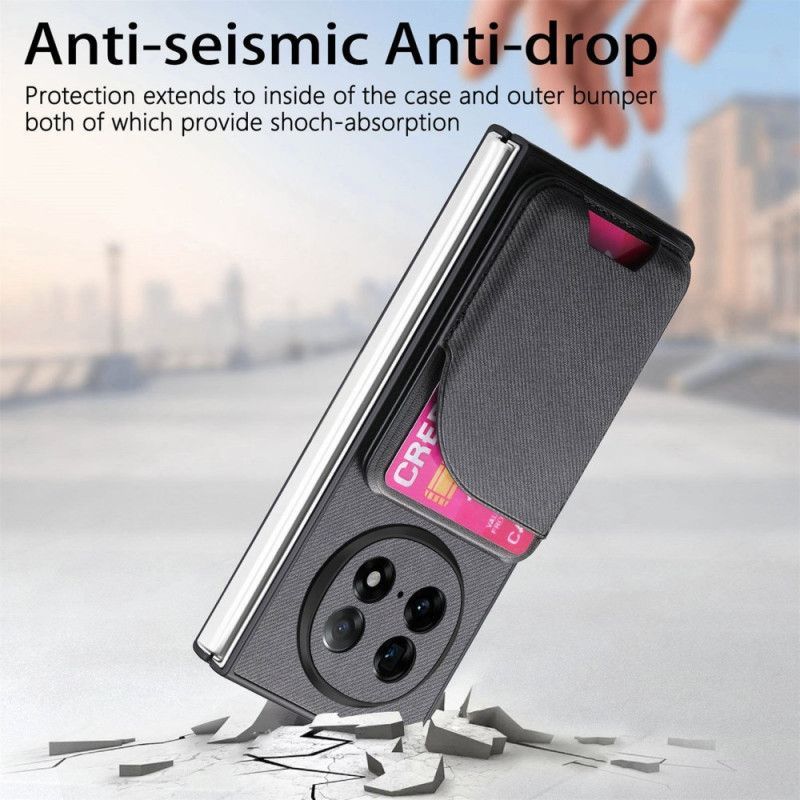 Coque Oppo Find N5 Magnétique avec Support et Pochette Détachable