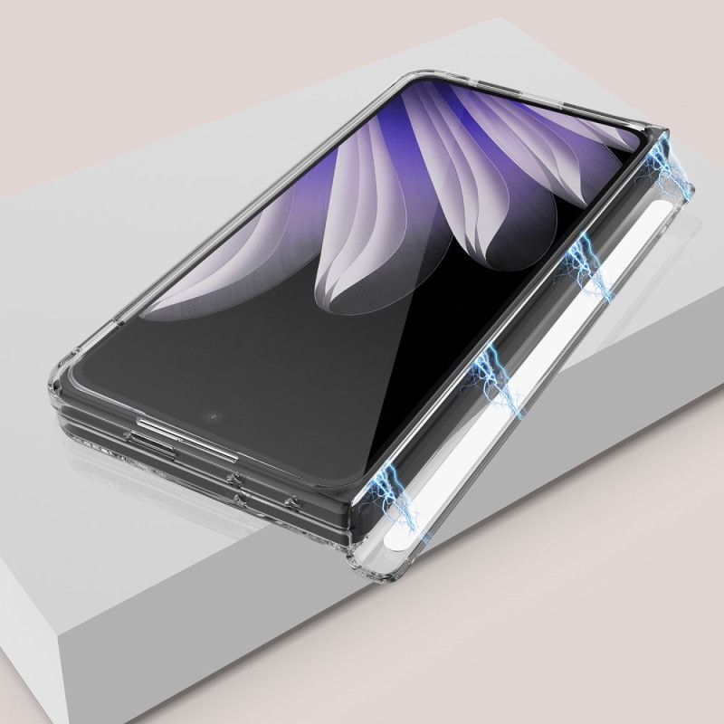 Coque Oppo Find N5 Transparente Magnétique