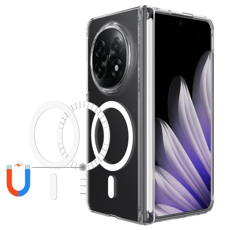 Coque Oppo Find N5 Transparente Magnétique