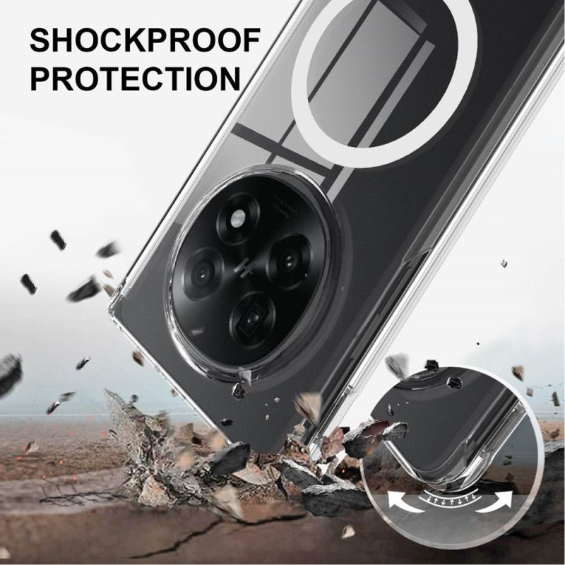 Coque Oppo Find N5 Transparente Magnétique