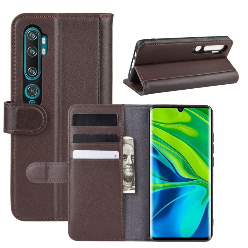Housse Xiaomi Mi Note 10 / Note 10 Pro cuir premium