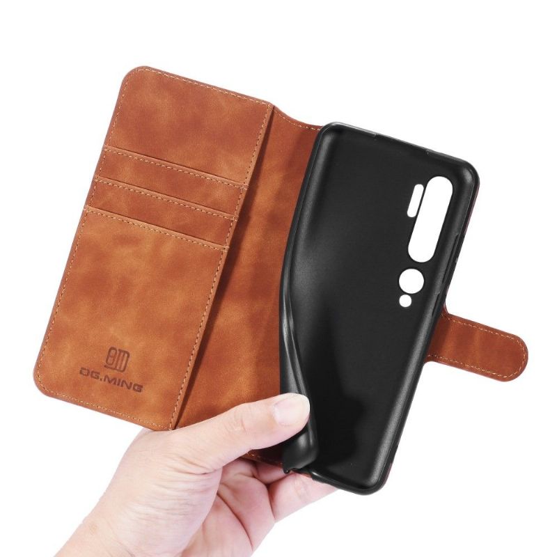 Housse Xiaomi Mi Note 10 / Note 10 Pro DG MING effet cuir
