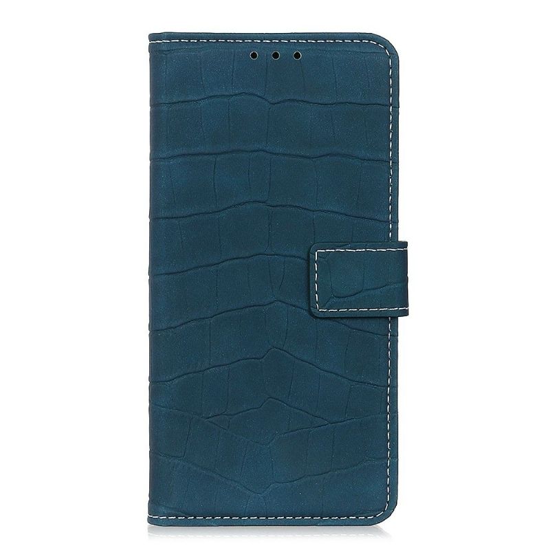 Housse Xiaomi Mi Note 10 / Note 10 Pro effet croco coutures