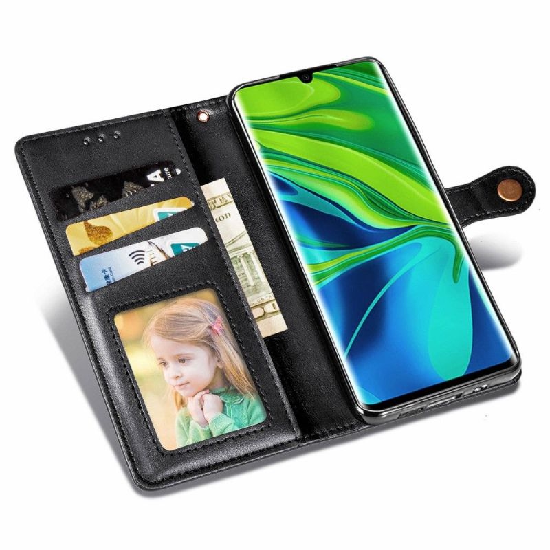 Housse Xiaomi Mi Note 10 Pro Indila Simili Cuir