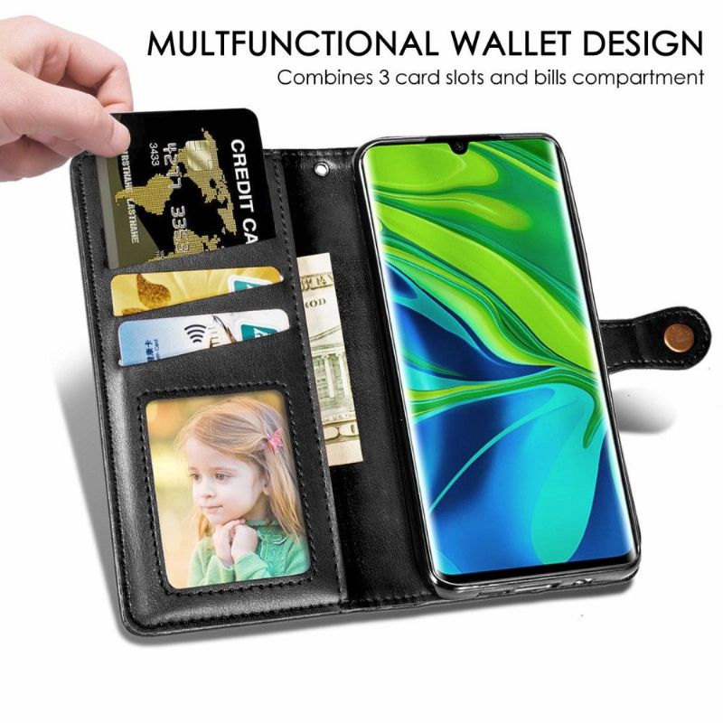 Housse Xiaomi Mi Note 10 Pro Indila Simili Cuir