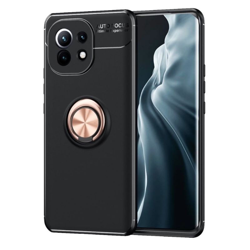 Coque Xiaomi Mi 11 silicone avec support rotatif