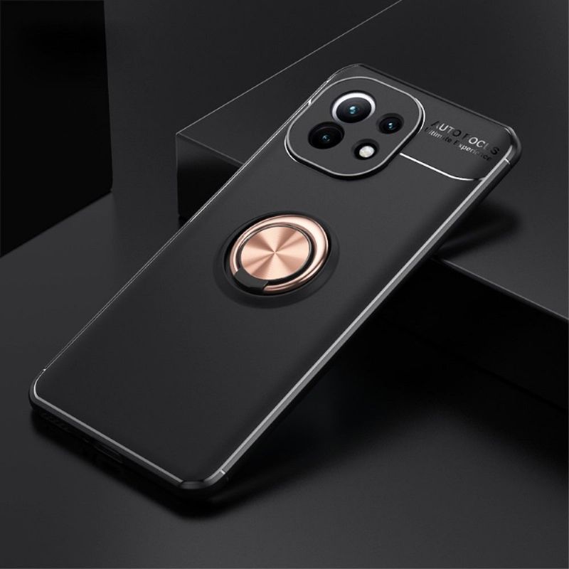 Coque Xiaomi Mi 11 silicone avec support rotatif