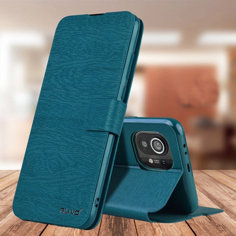 Housse Xiaomi Mi 11 ALIVO Simili Cuir Effet Écorce