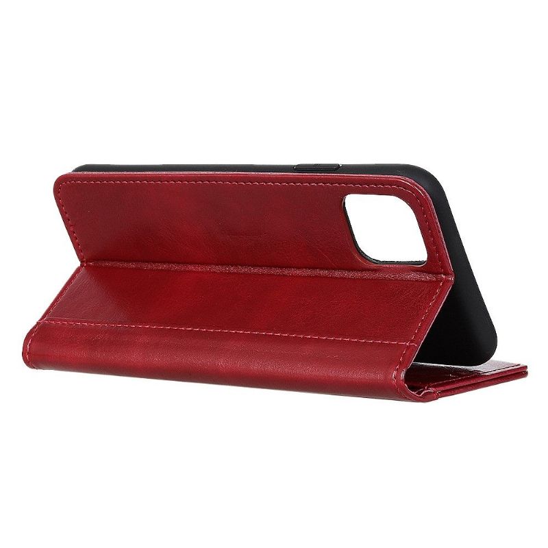 Housse Xiaomi Mi 11 Effet Cuir avec Rivets
