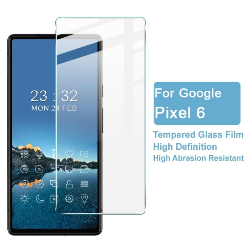 Film protecteur Google Pixel 6 en verre trempé