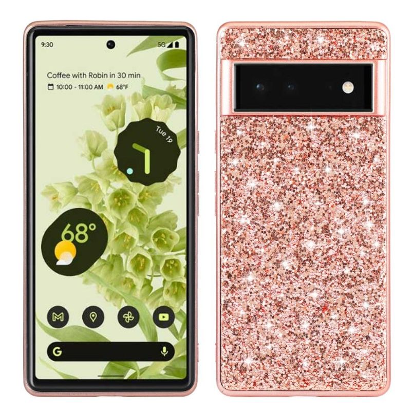 Google Pixel 6 - Coque Paillettes Glamour