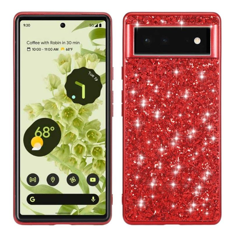 Google Pixel 6 - Coque Paillettes Glamour