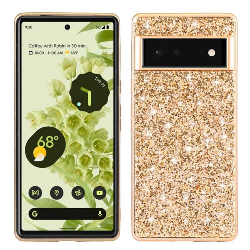 Google Pixel 6 - Coque Paillettes Glamour