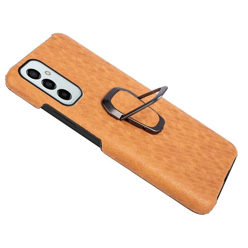 Coque Samsung Galaxy M23 5G design nid d'abeille fonction support