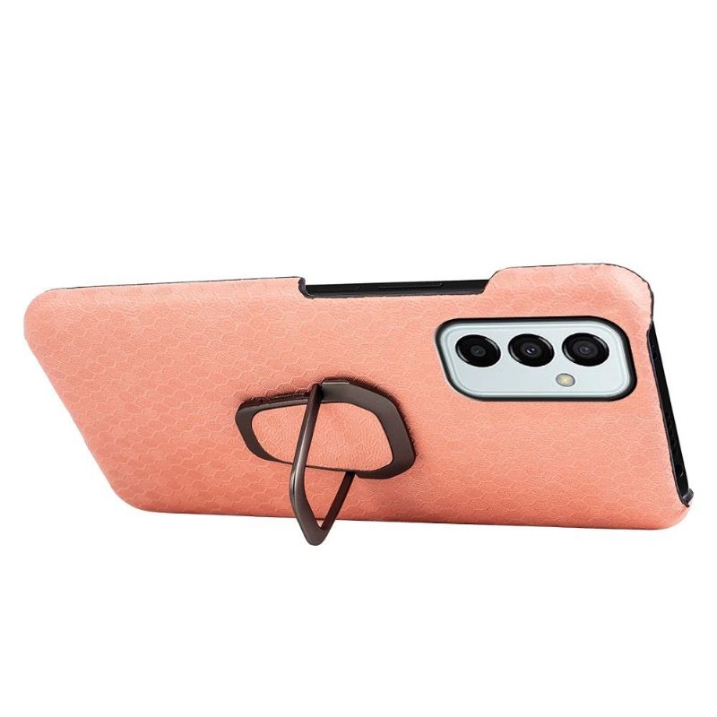 Coque Samsung Galaxy M23 5G design nid d'abeille fonction support