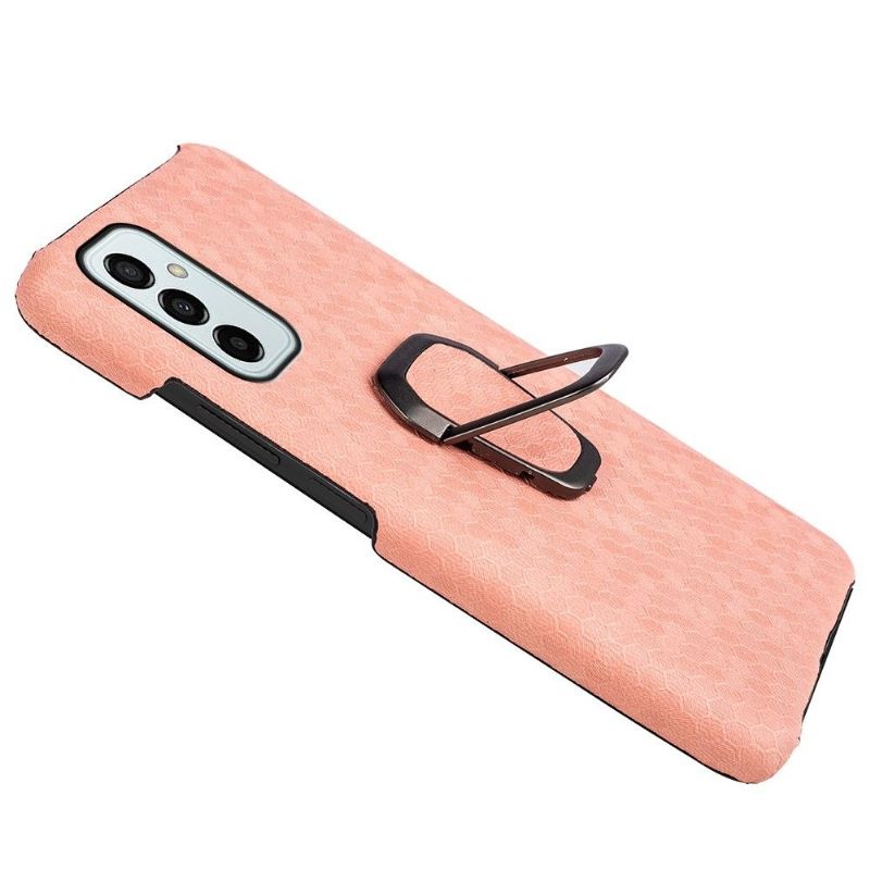 Coque Samsung Galaxy M23 5G design nid d'abeille fonction support