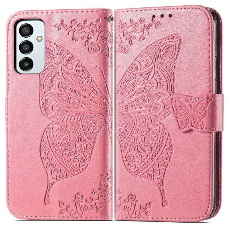 Housse Samsung Galaxy M23 5G Papillon Relief