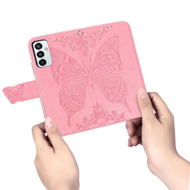 Housse Samsung Galaxy M23 5G Papillon Relief