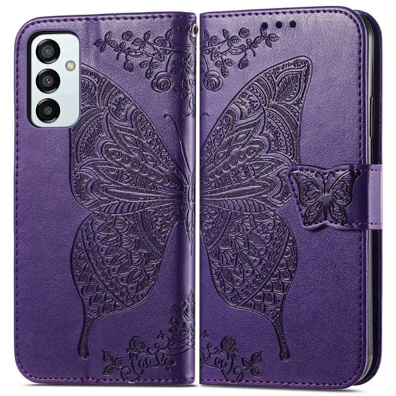 Housse Samsung Galaxy M23 5G Papillon Relief