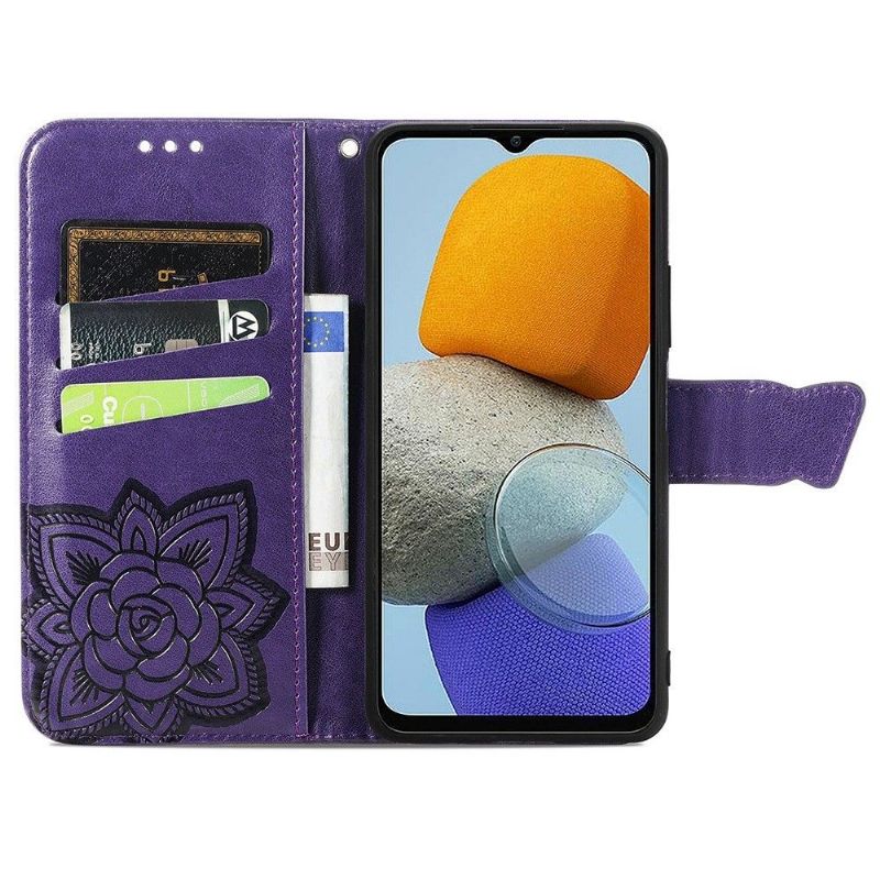 Housse Samsung Galaxy M23 5G Papillon Relief