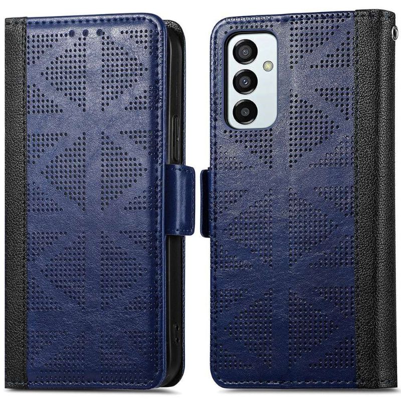 Housse Samsung Galaxy M23 5G simili cuir avec trous