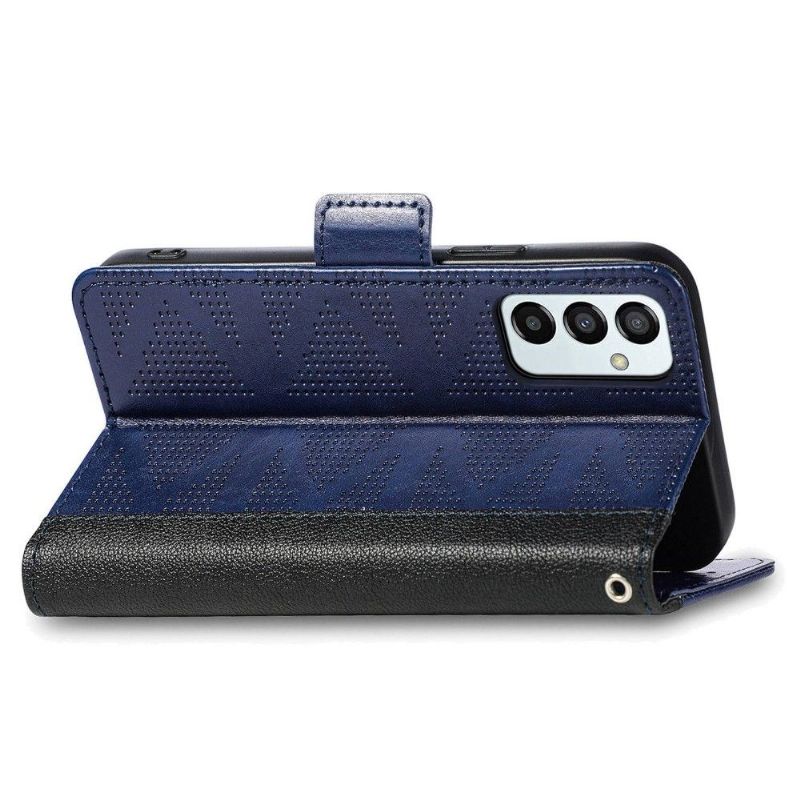 Housse Samsung Galaxy M23 5G simili cuir avec trous