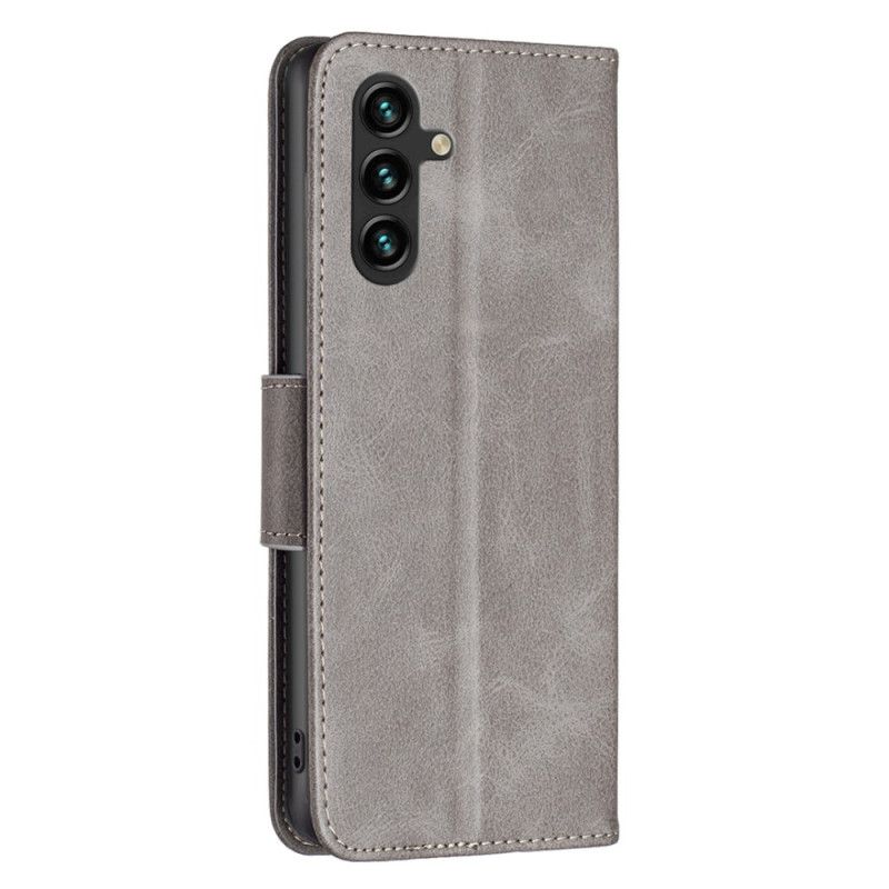 Housse Samsung Galaxy A15 Style Cuir à Lanière