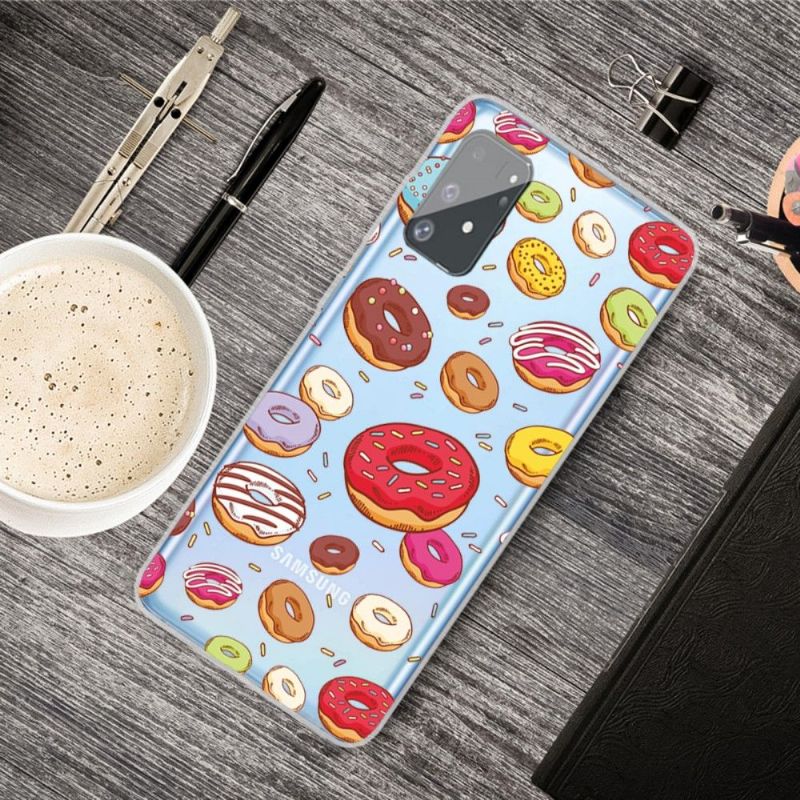 Coque Samsung Galaxy S10 Lite Transparente Donuts