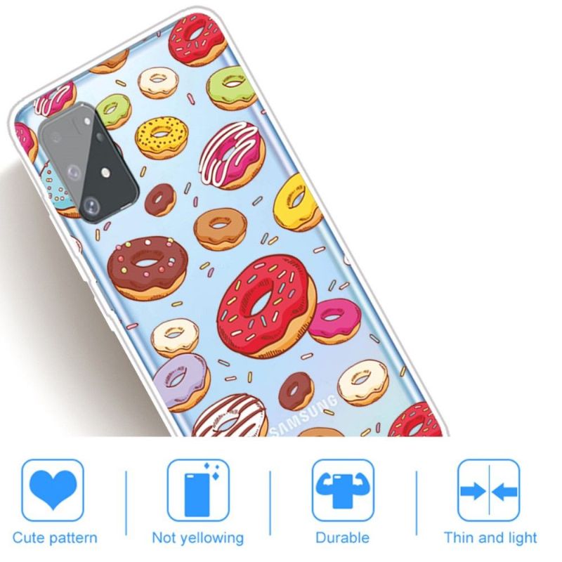 Coque Samsung Galaxy S10 Lite Transparente Donuts
