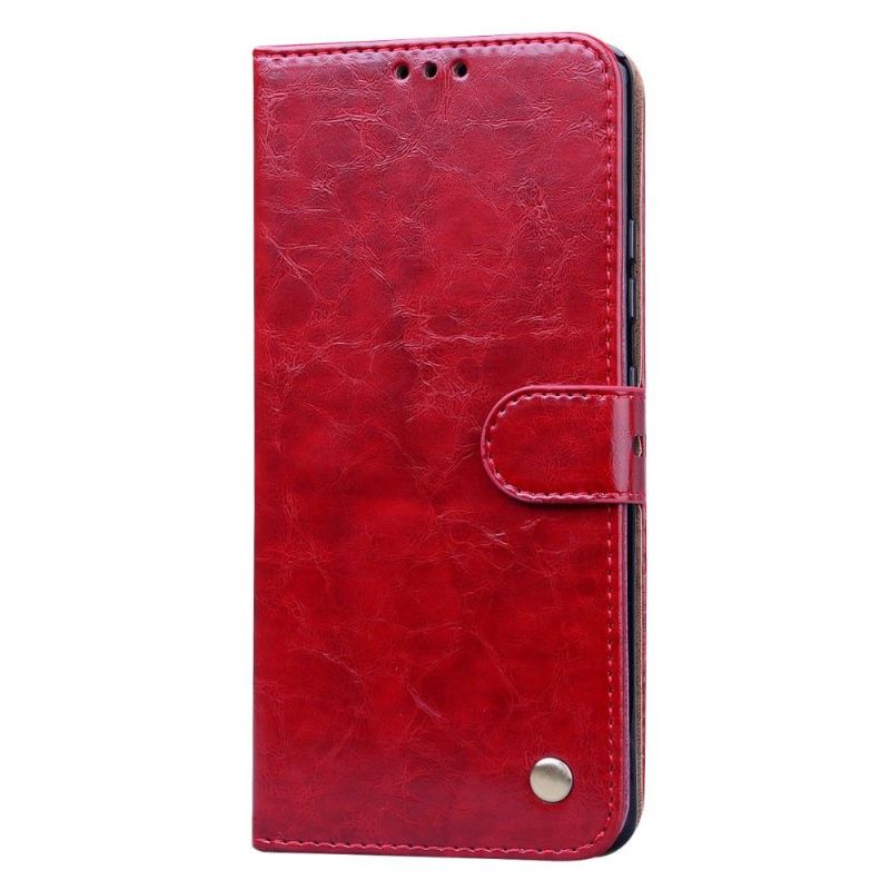 Housse Samsung Galaxy S10 Lite DeLuxe Effet Cuir Vintage
