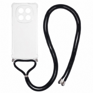 Coque à Cordon Xiaomi Redmi Note 14 Pro Plus 5G Transparente