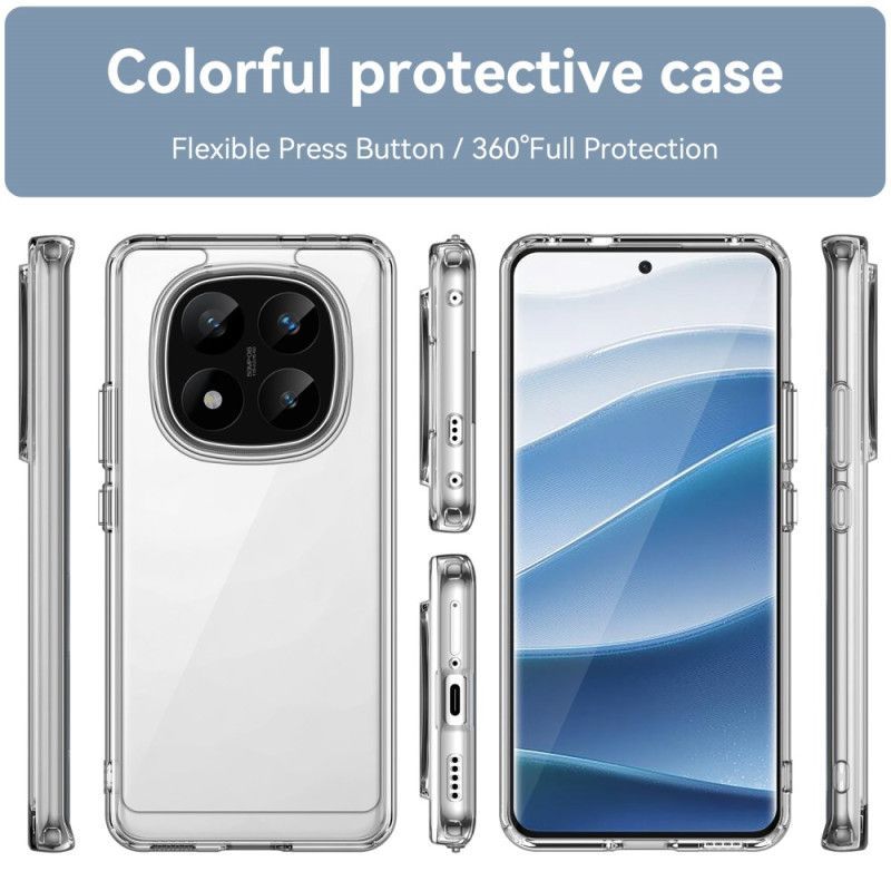 Coque Xiaomi Redmi Note 14 Pro Plus 5G Acrylique et Silicone