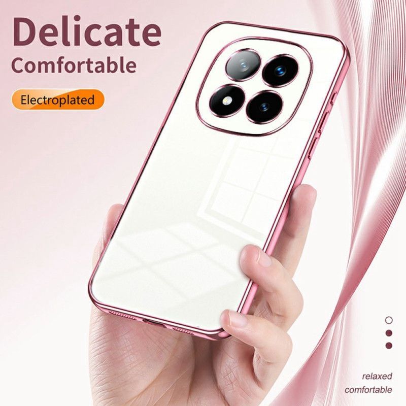 Coque Xiaomi Redmi Note 14 Pro Plus 5G Cadre Électroplaqué