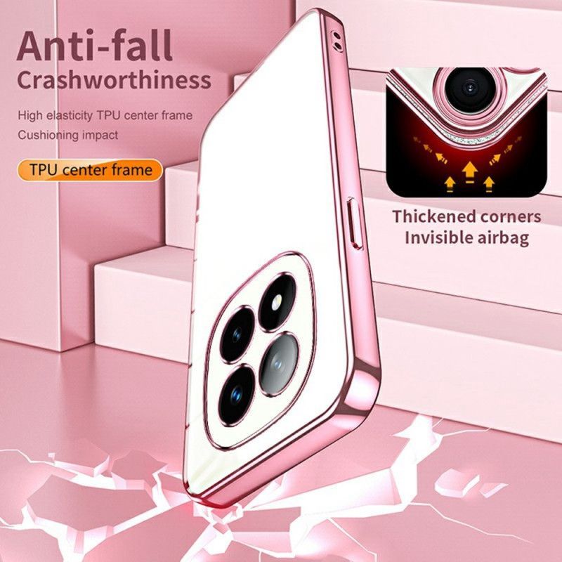 Coque Xiaomi Redmi Note 14 Pro Plus 5G Cadre Électroplaqué