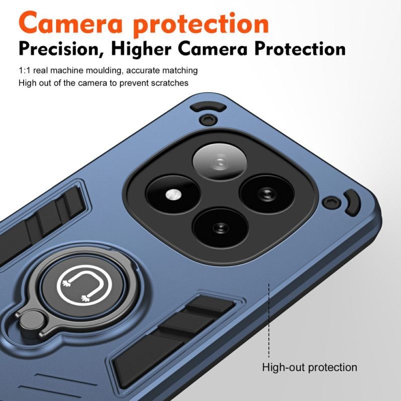 Coque Xiaomi Redmi Note 14 Pro Plus 5G Camshield Coulissant et Support