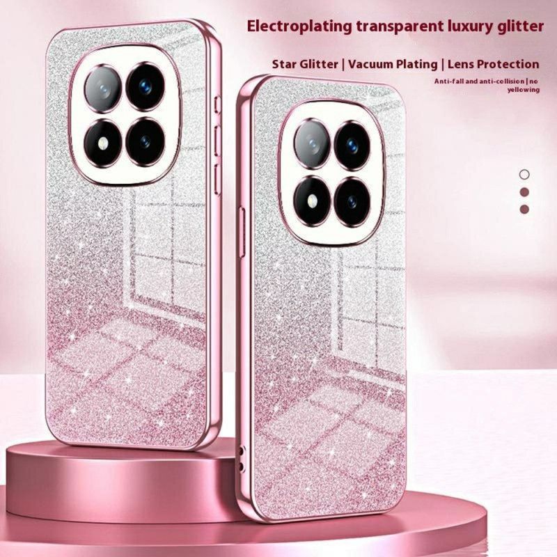 Coque Xiaomi Redmi Note 14 Pro Plus 5G Paillettes Dégradées