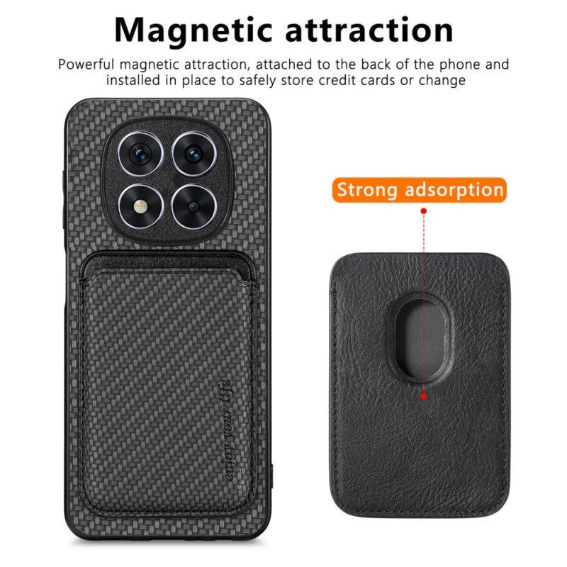 Coque pour Xiaomi Redmi Note 14 Pro Plus 5G Porte-Cartes Magnétique Détachable