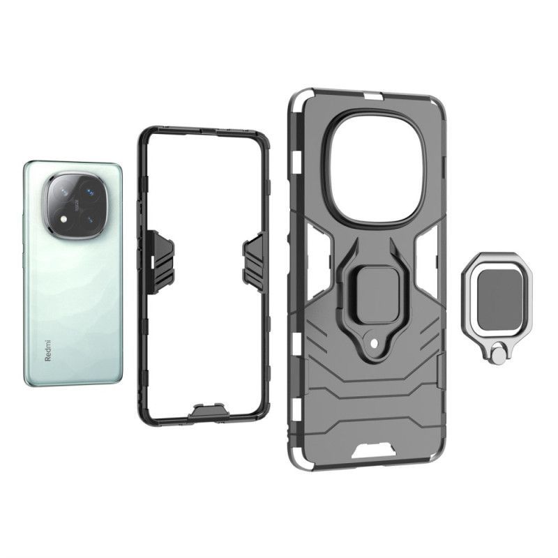 Coque Xiaomi Redmi Note 14 Pro Plus 5G Ring Résistante
