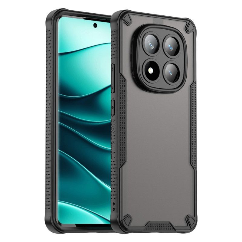 Coque Xiaomi Redmi Note 14 Pro Plus 5G Silicone Semi-Transparent avec Protecteur Écran en Verre Trempé