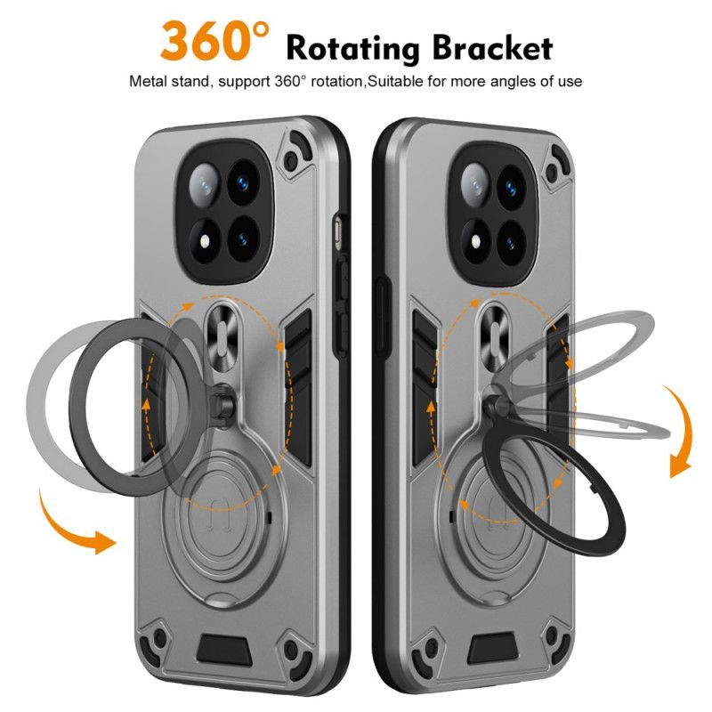 Coque Xiaomi Redmi Note 14 Pro Plus 5G Support Rotatif à