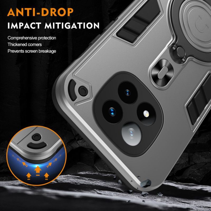 Coque Xiaomi Redmi Note 14 Pro Plus 5G Support Rotatif à