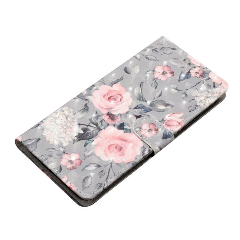 Housse Xiaomi Redmi Note 14 Pro Plus 5G Fleurs Roses 3D