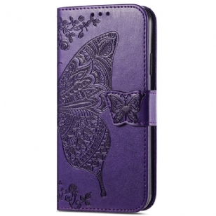 Housse Xiaomi Redmi Note 14 Pro Plus 5G Papillon Baroque