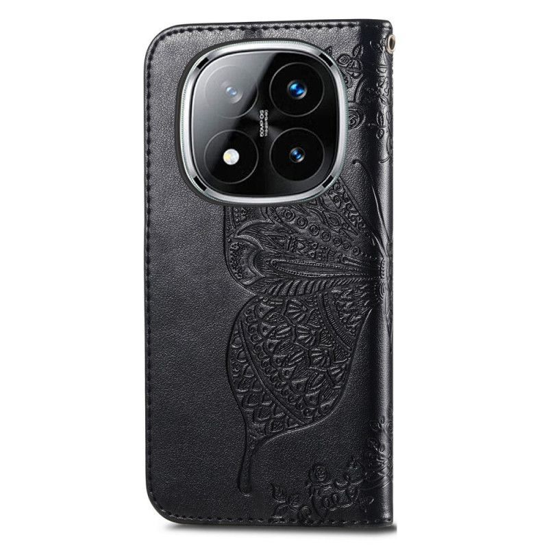 Housse Xiaomi Redmi Note 14 Pro Plus 5G Papillon Baroque