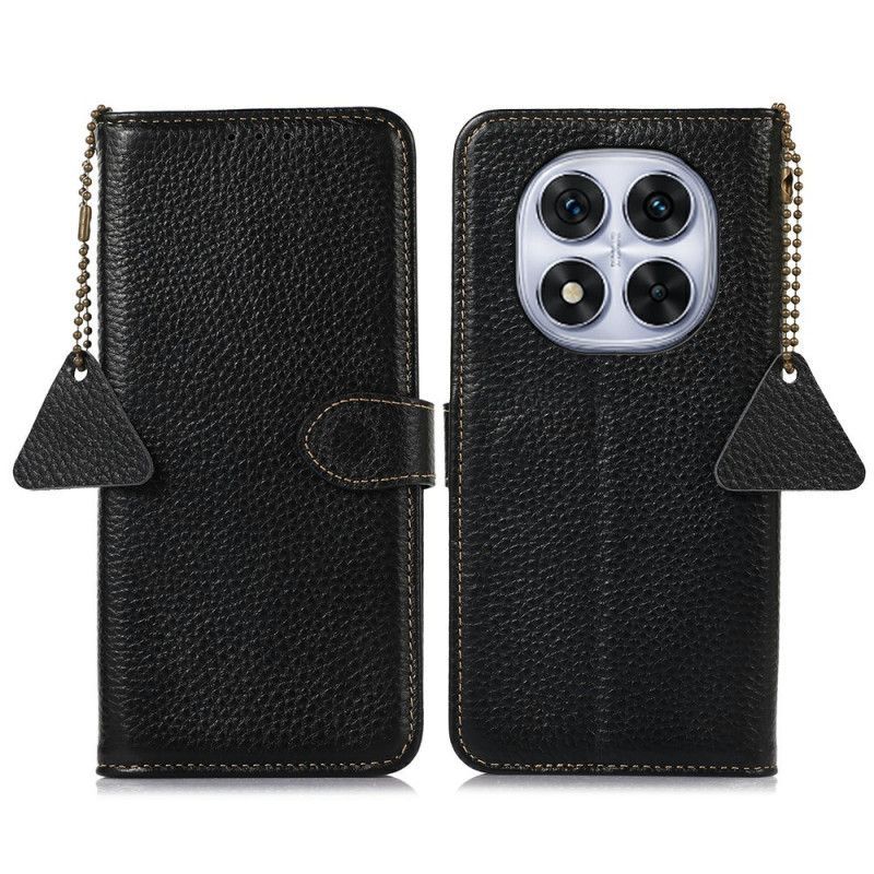 Housse Xiaomi Redmi Note 14 Pro Plus 5G / 14 Pro 5G / Poco X7 Cuir Véritable Blocage RFID