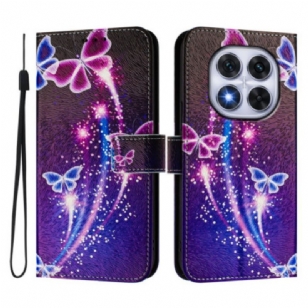 Housse Xiaomi Redmi Note 14 Pro Plus 5G / 14 Pro 5G / Poco X7 Motif Papillons Festifs