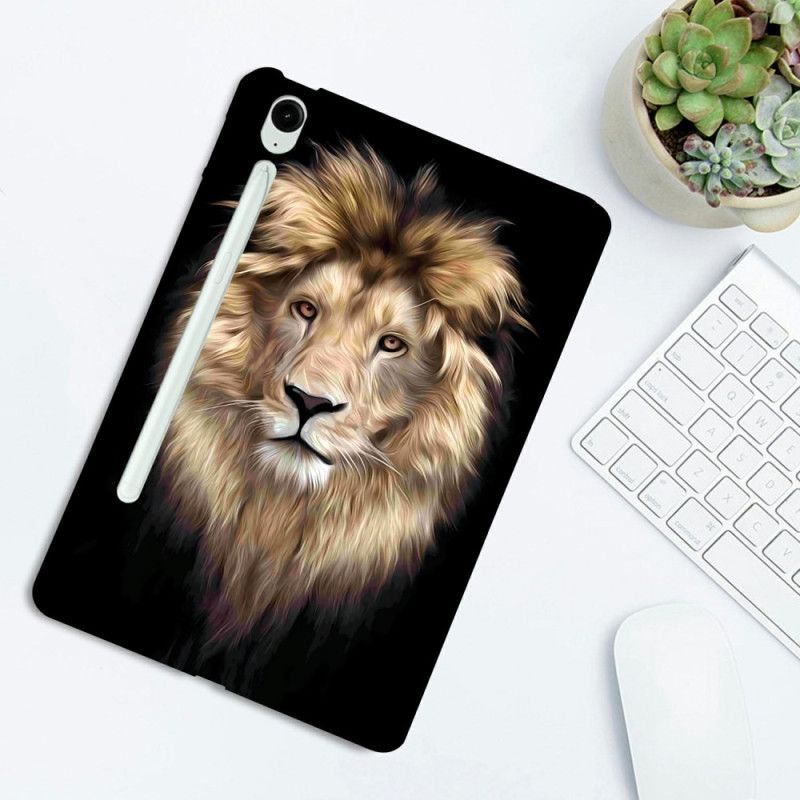 Coque Samsung Galaxy Tab S10 FE Plus Motif Lion